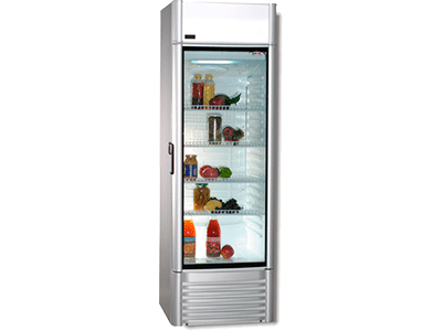 Rommer XLS-280 T - Frigorifico Una Puerta PC Alto 180 Cm Ancho 60 Cm Inox