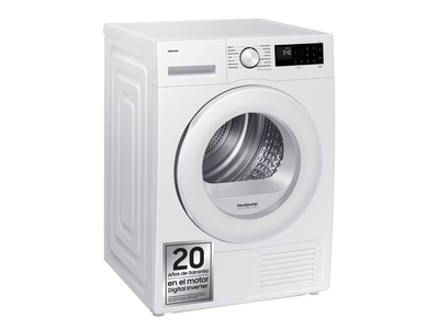 Samsung DV90DG52A0TEEC - Secadora Con Bomba De Calor 9 Kg C Blanco