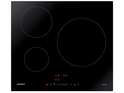 Samsung NZ63M3707AK/UR - Vitroceramica Induccion 3 Zonas Coccion Ancho 60 Cm