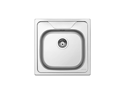 Smeg LYP501 - Fregadero De Cocina Acero 50 Cm 1 Cubeta 0 Escurridor
