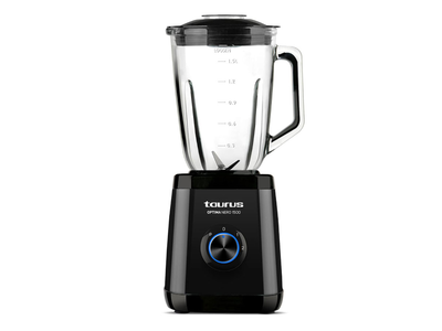 Taurus OPTIMA NERO 1500 - Batidora De Vaso 1500 W Cristal
