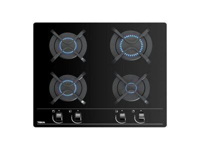 Teka GBC 64000 XBB - Encimera De Gas 4 Zonas Coccion Ancho 60 Cm