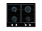 Teka GZC 64300 XBA BK NEGRO - Encimera De Gas 4 Zonas Coccion Ancho 60 Cm