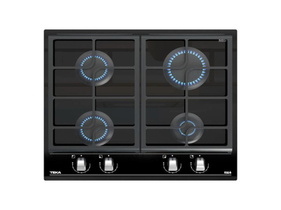 Teka GZC 64300 XBN - Encimera De Gas 4 Zonas Coccion Ancho 60 Cm
