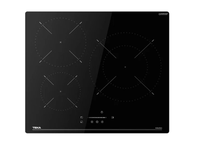 Teka IBC 63110 SSM BK - Vitroceramica Induccion 3 Zonas Coccion Ancho 60 Cm