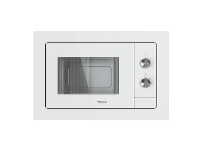 Teka MB 6200 BI BLANCO - Horno Microondas Integrable 20 Litros Con Grill Blanco