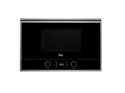 Teka ML 822 BIS R - Horno Microondas Integrable 22 Litros Con Grill Inox+negro