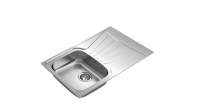 Teka STARBRIGHT 45 E-XP 1C 1E D - Fregadero De Cocina Acero 45 Cm 1 Cubeta 1 Escurridor