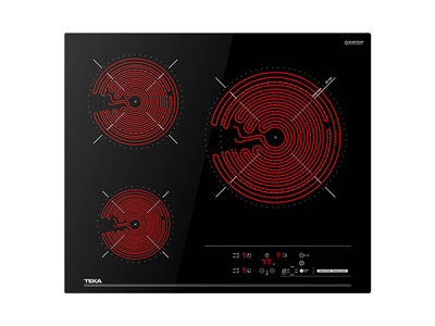 Teka TBC 63620 TTC - Vitroceramica Independiente Radiantes 4 Zonas Coccion Ancho 60 Cm