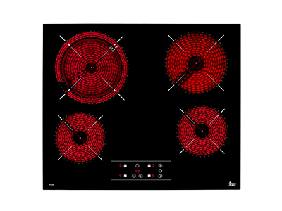 Teka TT 6420 - Vitroceramica Independiente 4 Zonas Coccion Ancho 60 Cm