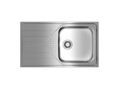 Teka UNIVERSE 50 T-XP 1C 1E PLUS I - Fregadero De Cocina Acero 51 Cm 1 Cubeta 1 Escurridor
