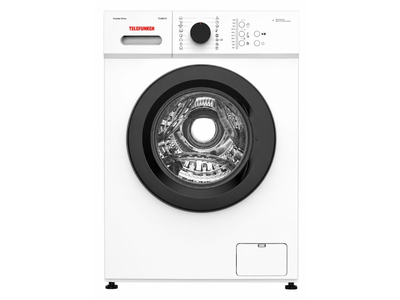 Telefunken TLK8A12 - Lavadora Carga Frontal 8 Kg 1200 Rpm A Blanco Con Tapa Desmontable