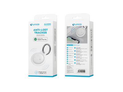 Unico Rastreador anti-perdida para Apple AL5084 BLANCO -