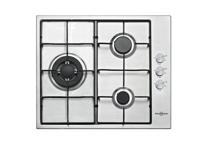 Vitrokitchen EN630LIB - Encimera De Gas 3 Zonas Coccion Ancho 60 Cm
