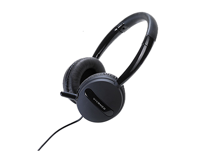 Vivanco 36653 - Auriculares De Diadema Ait-hs Usb Dl Con Micro