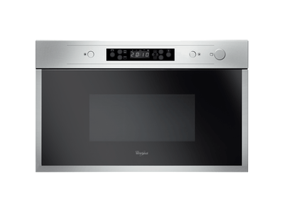 Whirlpool AMW 442/IX - Horno Microondas Integrable 22 Litros Con Grill Inox