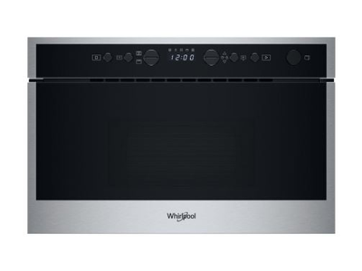Whirlpool WMN464BX - Horno Microondas Integrable 22 Litros Con Grill Inox