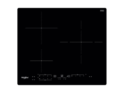 Whirlpool WSB4760NE - Vitroceramica Induccion 3 Zonas Coccion Ancho 60 Cm