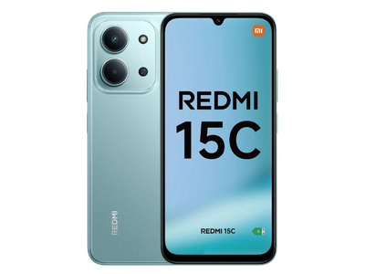 Xiaomi REDMI 15C 4+128GB GREEN - Telefono Movil 6,9" Android
