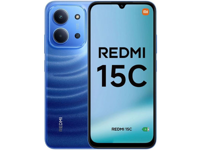 Xiaomi REDMI 15C BLUE 4+256GB - Telefono Movil 6,8" Android