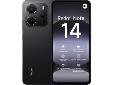 Xiaomi REDMI NOTE 14 8+256GB BLACK - Telefono Movil 6,7" Android